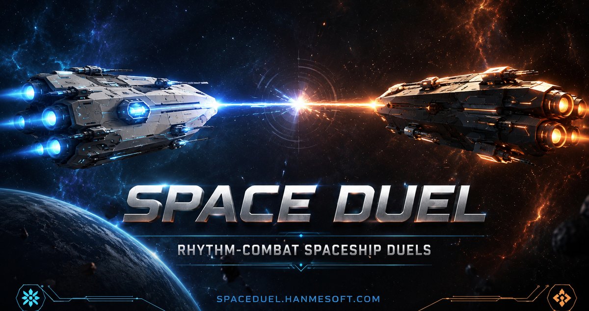 Space Duel — rhythm-combat spaceship duels